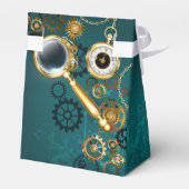 Magnifier in Steampunk Style Geschenkschachtel (Rückseite)