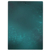 Magnifier in Steampunk Style Klemmbrett (Rückseite)