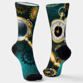 Magnifier in Steampunk Style Socken (Gewinkelt)