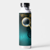 Magnifier in Steampunk Style Trinkflasche (Links)