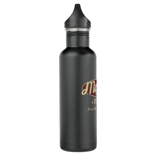 Magno Flasche Name Geschenk Edelstahlflasche (Links)