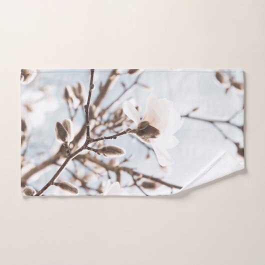 Magnolia Beauty Dream #1 #wall #art Badhandtuch Set (Handtuch)