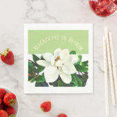 Magnolia Bloom | Grünbuch Napkin Serviette (Beispiel)