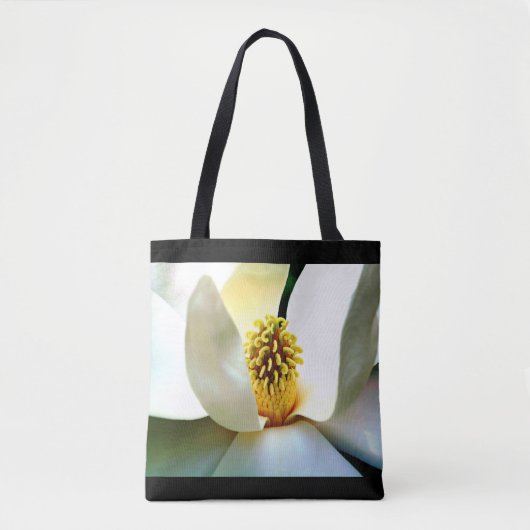 Magnolia Bloom Macro Tasche (Vorderseite)
