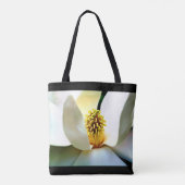 Magnolia Bloom Macro Tasche (Rückseite)