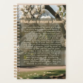 Magnolia Blooms Planner Planer (Vorderseite)