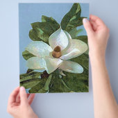 Magnolia Blossom Blume Flyer (Hand)