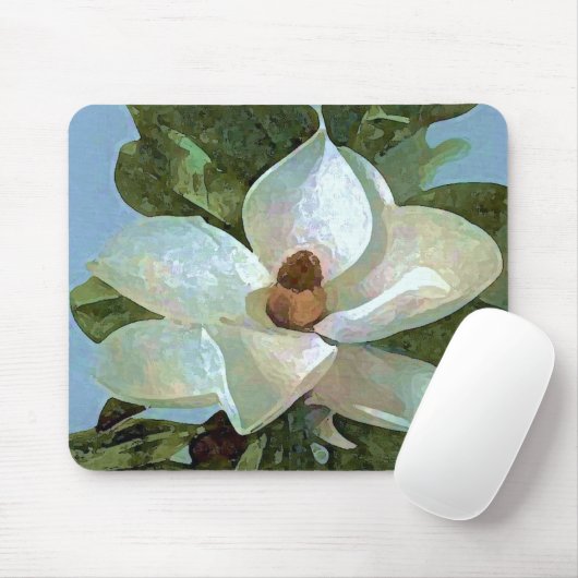 Magnolia Blossom Blume Mousepad (Mit Mouse)
