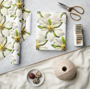 Magnolia Blossom Blume Spring Wedding MCM Geschenkpapier