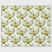 Magnolia Blossom Blume Spring Wedding MCM Geschenkpapier (Flach)
