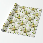 Magnolia Blossom Blume Spring Wedding MCM Geschenkpapier (Ungerollt)