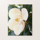 Magnolia Blossom Botanischer Baum Blume Puzzle (Vertikal)