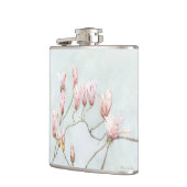 Magnolia Blossom Flask Flachmann (Links)