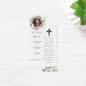 Magnolia Blossom Foto Beerdigung Gedicht Lesezeich (Schreibtisch)