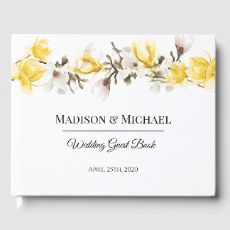 Magnolia Blossom Hochzeit Gästebuch