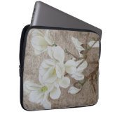 Magnolia Blossom Laptopschutzhülle (Vorne Rechts)