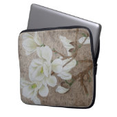Magnolia Blossom Laptopschutzhülle (Vorderseite Links)