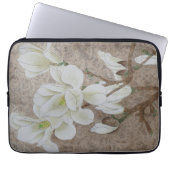 Magnolia Blossom Laptopschutzhülle (Vorderseite)