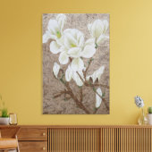 Magnolia Blossom Leinwanddruck (Insitu (Wohnzimmer))