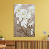 Magnolia Blossom Leinwanddruck (Insitu (Wohnzimmer))