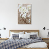 Magnolia Blossom Leinwanddruck (Insitu (Schlafzimmer))