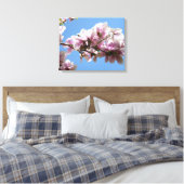 Magnolia Blossom Leinwanddruck (Insitu (Schlafzimmer))