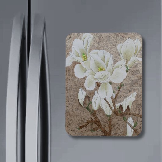 Magnolia Blossom Magnet