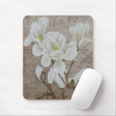 Magnolia Blossom Mousepad (Mit Mouse)