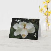 Magnolia Blossom Note Card Karte (Gelbe Blume)