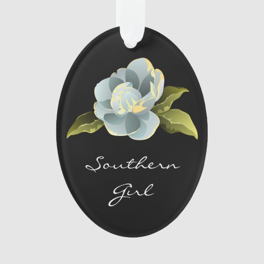 Magnolia Blossom Ornament (Vorderseite)