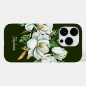 Magnolia Blossom Personalisiert Bridesmaid Case-Mate iPhone Hülle (Rückseite (Horizontal))
