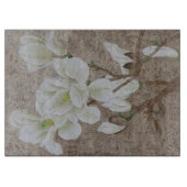 Magnolia Blossom Schneidebrett (Vorderseite)