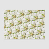 Magnolia Blossom Tropische Blume - Sommerhochzeit Seidenpapier (Vorderseite)