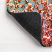 Magnolia Blossoms Blauer Himmel Blume Art Mousepad (Ecke)