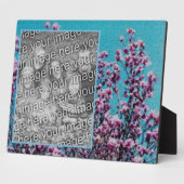 Magnolia Blossoms Blauer Himmel Ristorante da Vale Fotoplatte (Seite)