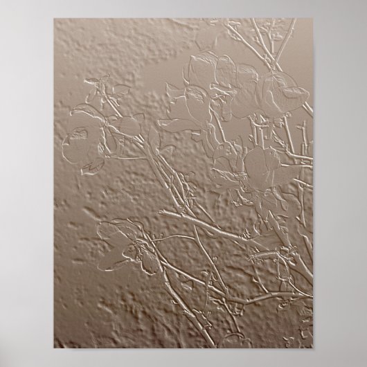 Magnolia Blossoms Blumengestalterposte Poster (Vorne)