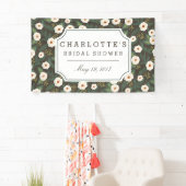 Magnolia Blossoms Brautparty Banner (Insitu)