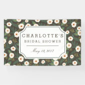 Magnolia Blossoms Brautparty Banner (Horizontal)