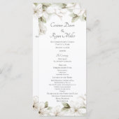 Magnolia Blossoms Frühjahrsprogramm Programm (Vorne/Hinten)