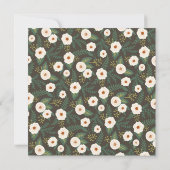 Magnolia Blossoms Summer Soiree Party Einladung (Rückseite)