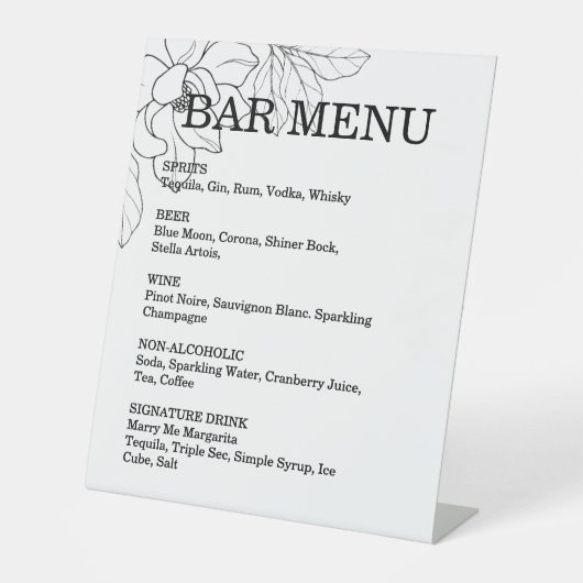 Magnolia Blue Sockelschild (Vorderseite)