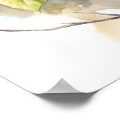 Magnolia Blume Art Print Poster (Ecke)