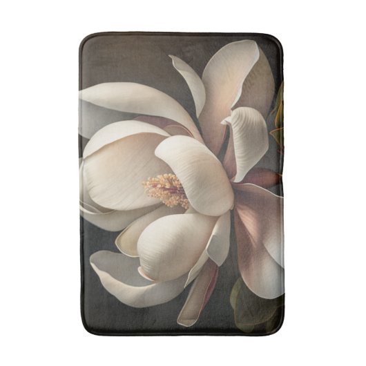 Magnolia-Blume Badematte (Vorderseite Vertikal)