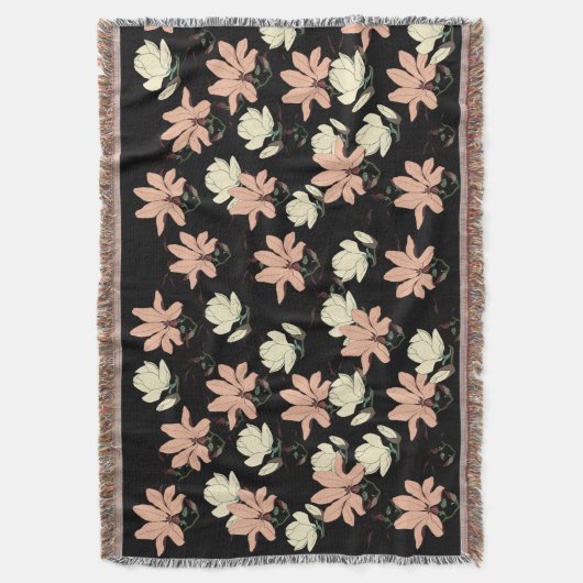 Magnolia Blume Bloom Decke (Vorderseite Vertikal)