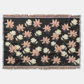 Magnolia Blume Bloom Decke (Vorderseite)