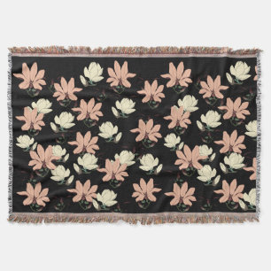 Magnolia Blume Bloom Decke