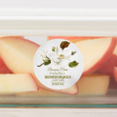 Magnolia-Blume Etiketten (Befestigt)