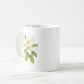 Magnolia-Blume Kaffeetasse (Vorderseite Links)