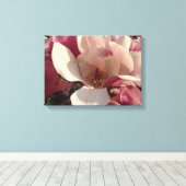 Magnolia-Blume Leinwanddruck (Insitu (Holzboden))