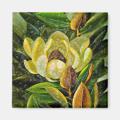 Magnolia-Blume Magnet (Vorne)